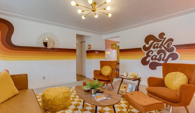 Stay Groovy in Denver | Turf Yard | 5 King Beds