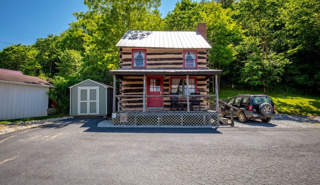 Stay in a 200 Year Old Log Cabin with Modern Conveniences