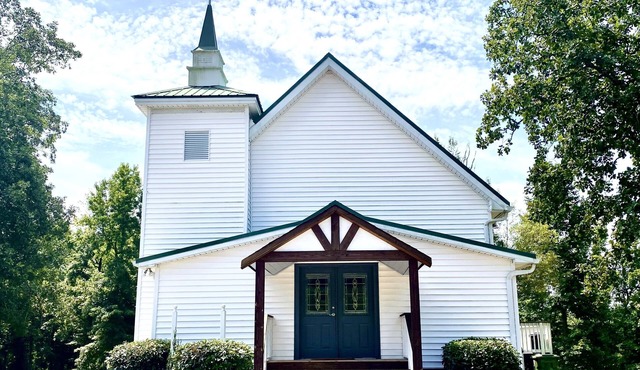 Stay in a Church from the 1800's