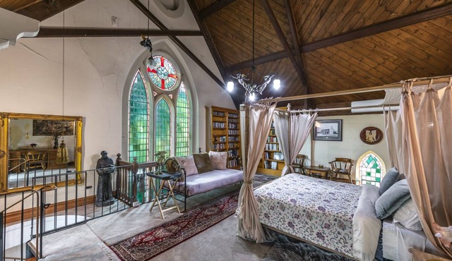 Stay in a Church, private sandstone heritage church.