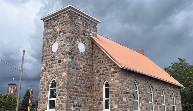 Stay in a converted church with gourmet breakfast!