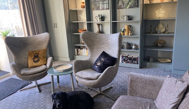 Stay in a grand old house, close to Hebden Bridge with parking & pet friendly.