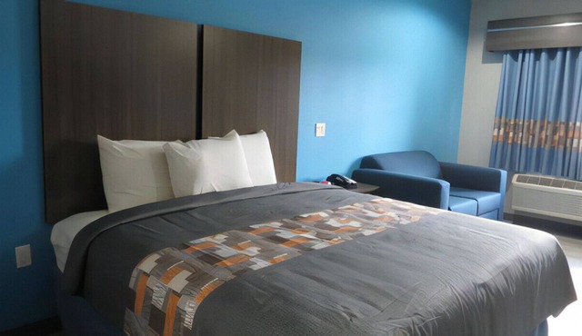 Stay in Contemporary Room w/ Homelike Amenities