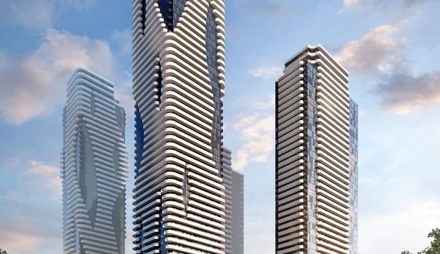 Stay in the heart of downtown Vaughan in this modern one-bedroom condo