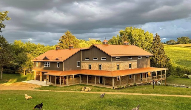 Stay in the villa where the story's etched in stone