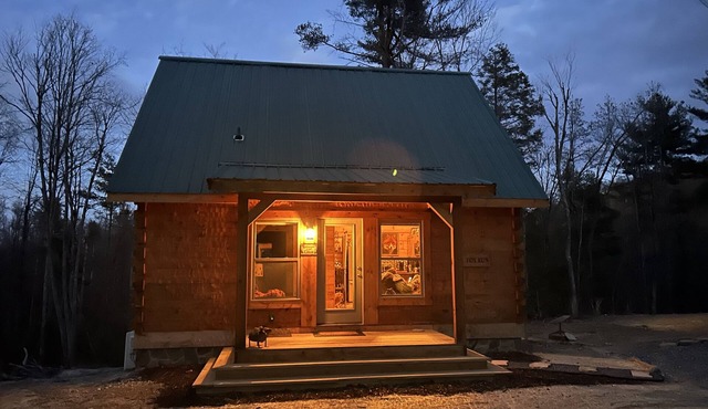 Stay in a log cabin on farm/vineyard in the Western NC mountains!