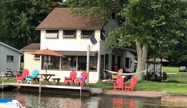 STAY ON Owasco Lake.just a few feet from a level shore and gorgeous sunsets.