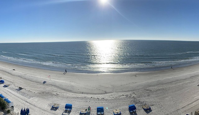 Stay on the beach, not just near the beach