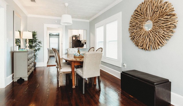 Stay Together in a Sun-Filled Historic Uptown Apartment Near Downtown