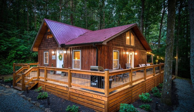 Stay Warm & Cozy in Blue Ridge! Hot Tub & Fire Pit | 8 Min to Downtown