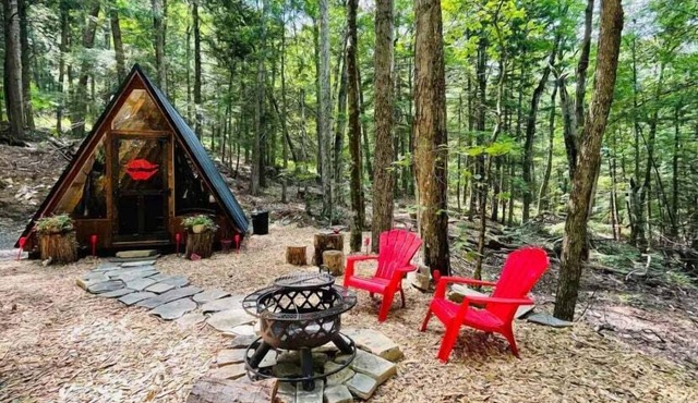 Stay Wild | Cozy A-Frame Cabin & Glamping Escape
