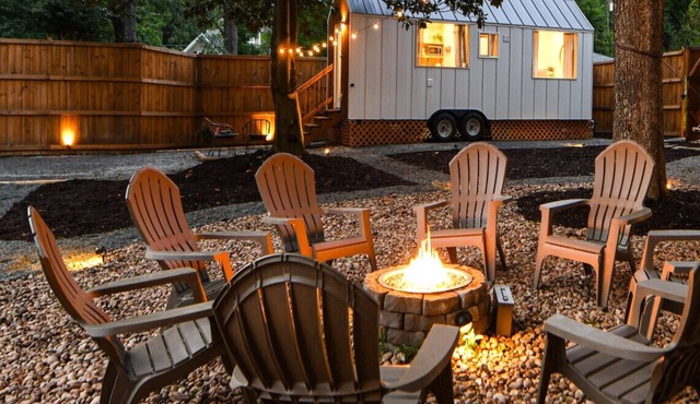 Staycation TV Featured "Magnolia Mini" Tiny Home in Downtown Norcross, Atlanta