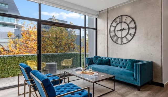 StayCentral - Prahran Penthouse - Mount St, Prahran - 2 Bedrooms, 2 Beds, 2 Bathrooms, 1 secure parking spot and a permit for street parking.