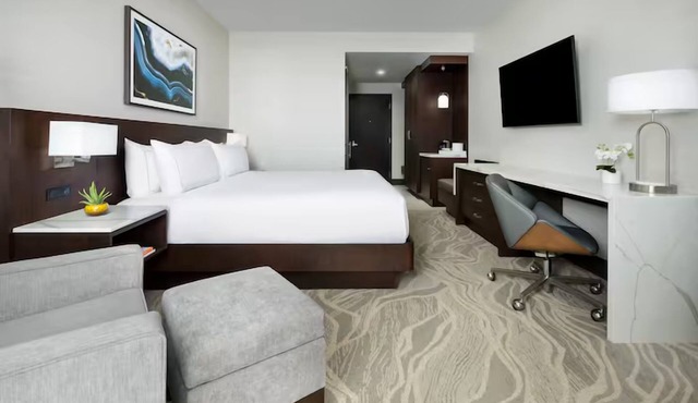 Std 1 King, DoubleTree Tucson, Spacious Room & Restaurant, Close to University