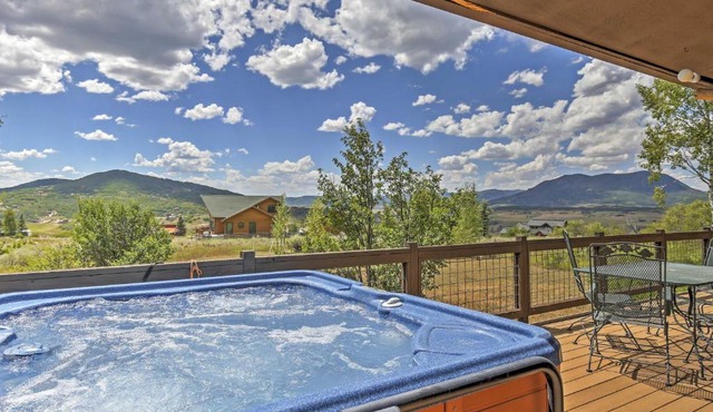 Steamboat Springs Home with Hot Tub and Mtn Views