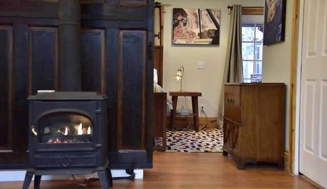Steampunk Art Studio-Carriage House: Hot Tub, Firepit, yard, walkable, Near LODO