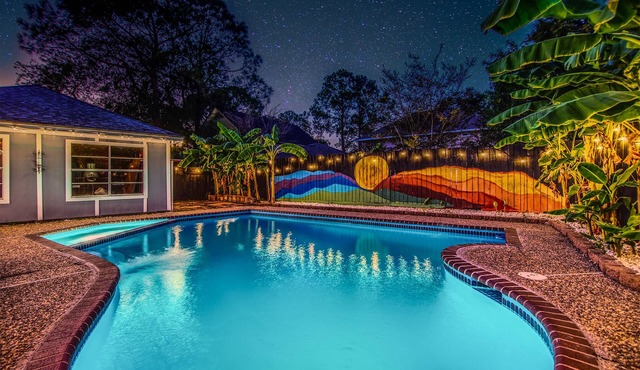 Stella Artistic 4BRs home- amazing pool-Energy Corridor, Asian town-Houston