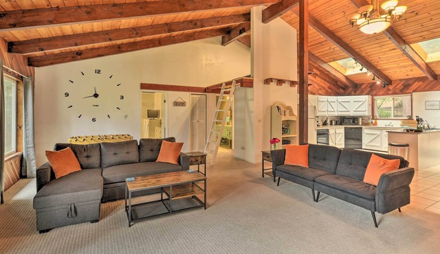 Step-Free Hawkins Bar Home Near Trinity River