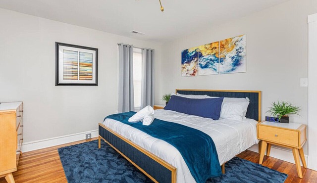 Step into Style: Charming Blue Suede RVA Getaway!