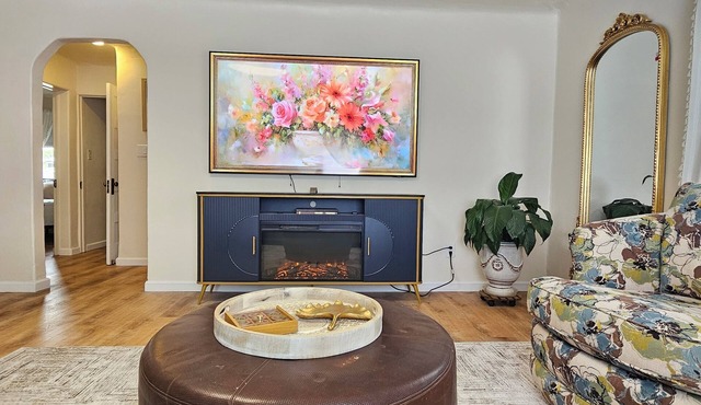 Step into your newly renovated two-bed, one-bath haven located in Mesilla Park.