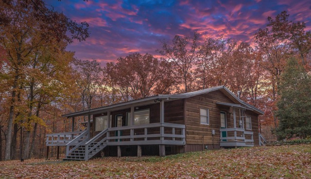 Step out of the cabin right into the Catoosa Wildlife Refuge - Pet-Friendly