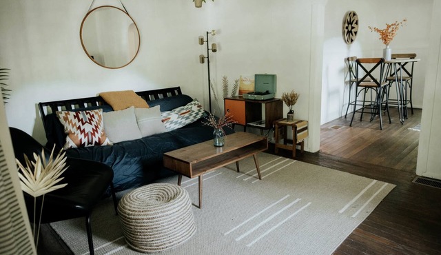 Steps from B-Line and IU | Bloomington Retreat