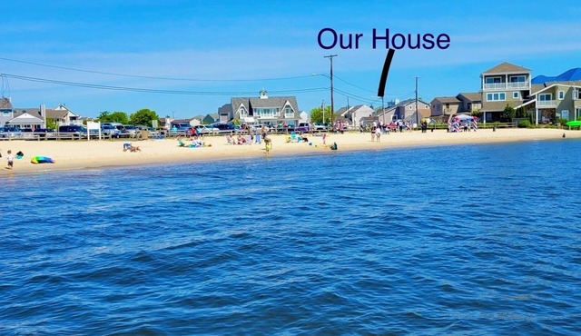 Steps from the beach! Come sail away!