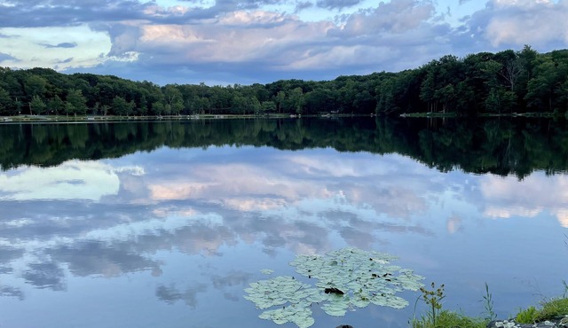 Steps from the Lake! Fire Pit, Paddle Boards, Aquaslide in Lake!
