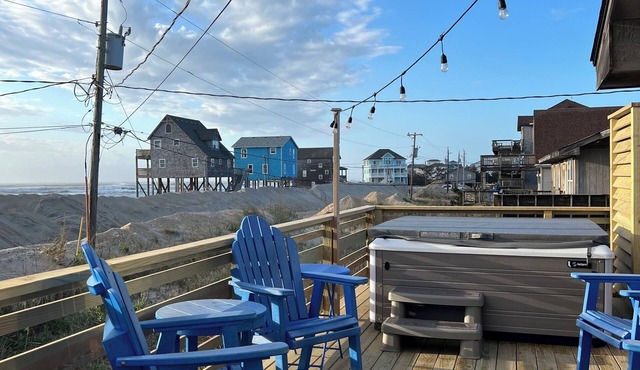 Steps from the ocean in the Outer Banks - New Hot Tub, Deck & Dog Run!