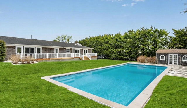 Steps from the US Open, Timeless Southampton Home, Private Heated Saltwater.
