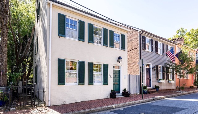 Steps from the Waterfront with Private Backyard at Historic Philip Clayton House