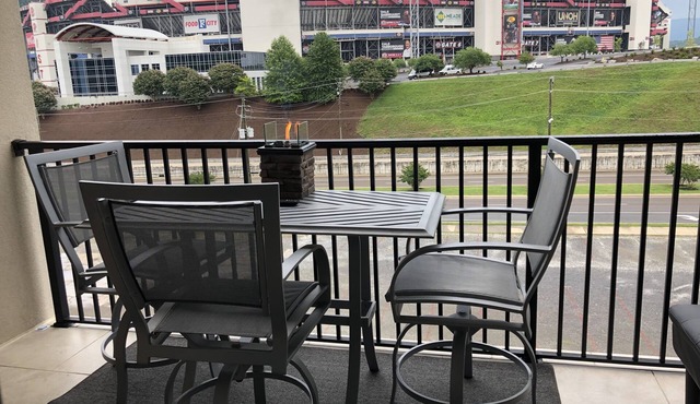 Steps right across from Bristol Motor Speedway!