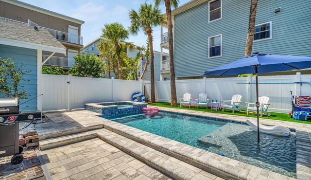 ★ Steps to Beach | Heated Pool/Spa | Pet-friendly