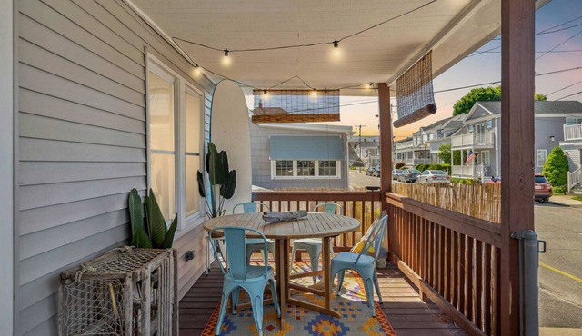 Steps to Beach | Porch | The Sister Cottages