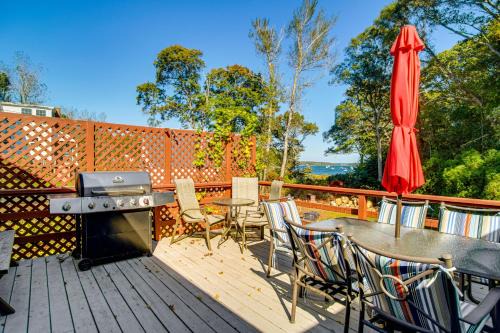 Steps to Beach Timeless Home with Cotuit Bay View!