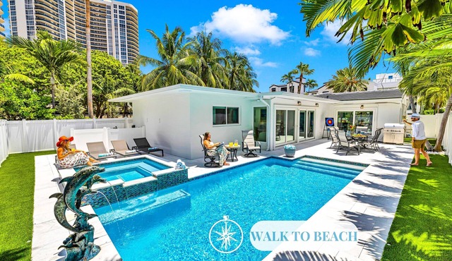 Steps to Beach/Heated Pool/Kiwi Key/Residences