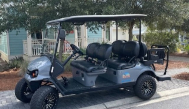 Steps to beach and pool-Included Golf cart, beach gear, Free Bikes- 4