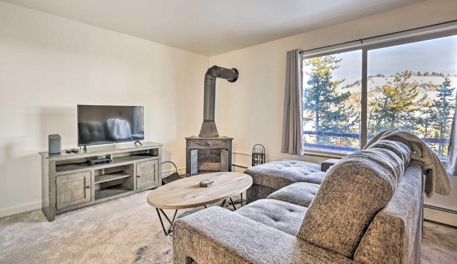 Steps to Dillon Reservoir Mtn-View Condo
