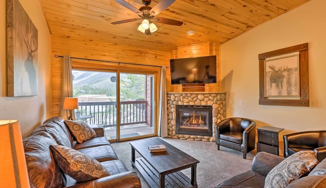 Steps to Grand Lake: Condo w/Deck & Mtn Views