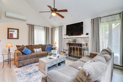 Steps to Jack Frost Ski Resort Townhome with Decks