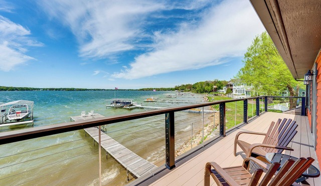 Steps to Powers Lake: Wisconsin Family Home