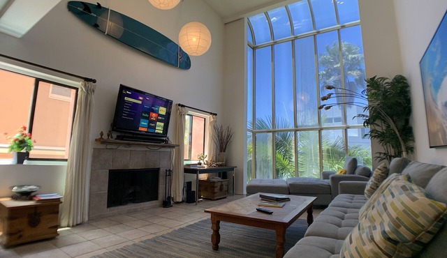 Steps to Sand - Beach condo with Game Room!