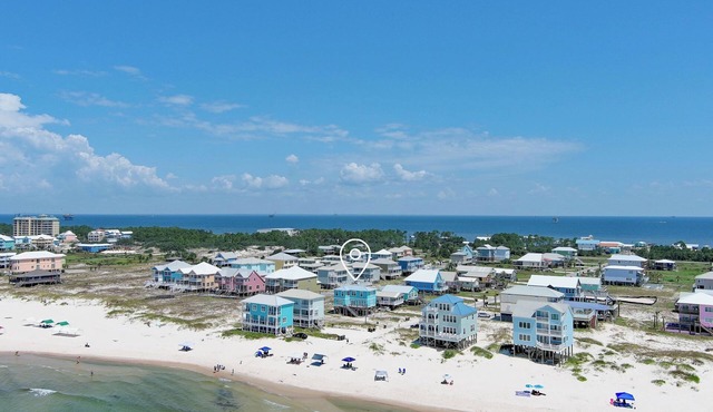Steps to Sand, Gulf Views, Pet-Friendly Retreat
