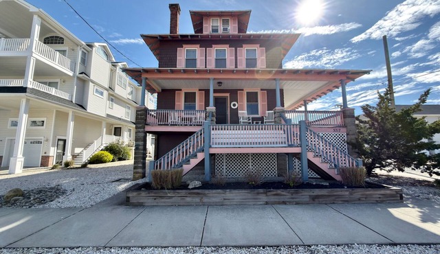 Steps to Sea Isle Beach Family Home with Kids Dorm & Large Entertaining Spaces