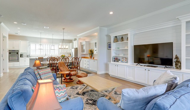 Steps to Shore: Modern Redington Beach Townhome