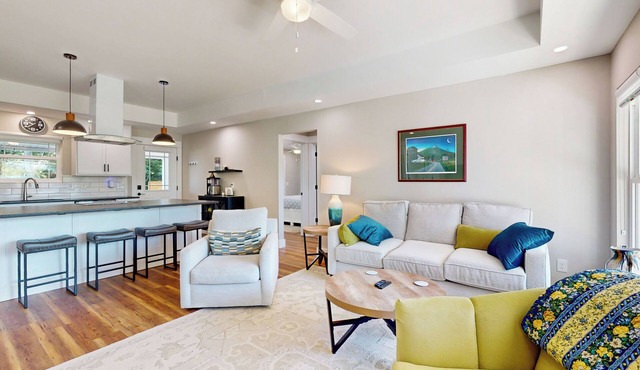 Steps to Vineyard! Dog-Friendly Pilot Mtn Retreat