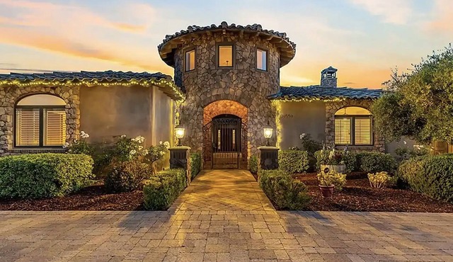 Steps to Wilson Creek! Stunning Tuscan-inspired Estate