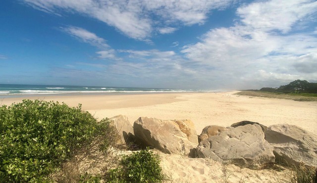 Sth Ballina. Peace, nature, river, beach. Big, modern studio with everything.