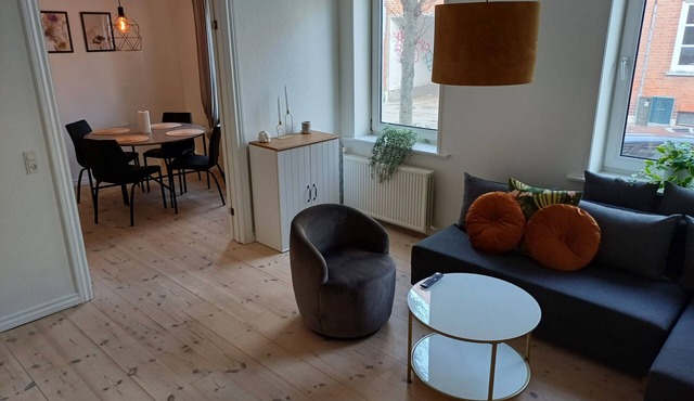 Stilfuld Lejlighed i Centrum af Hjørring. Kun 5 Minutter fra Gågaden