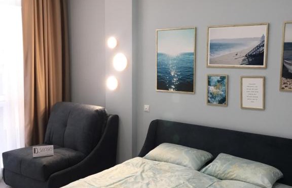 Стильная студия в спокойном месте